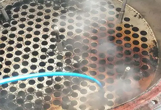 三效高盐废水蒸发器管道堵死疏通...